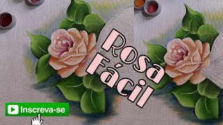 Aprenda Pintar Rosa Salmão Fácil (Parte 2) Apostila Daiane Alves