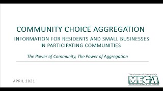 What is CCA? (For Residents in Renewing Communities)