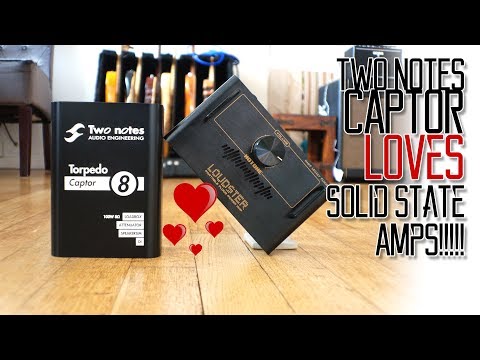Two Notes Captor LOVES Solid State Amps!!! 😊
