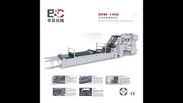 Innovo BC GFM Automatic high speed flute laminating machine/Litho laminator corrugated board