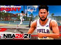 *RARE* BEN SIMMONS "REBOUNDING POINT" BUILD on NBA 2K21