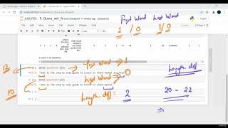 7. Python With Data ScienceNLPML 7.1 Create some set of features word , last word & length diff