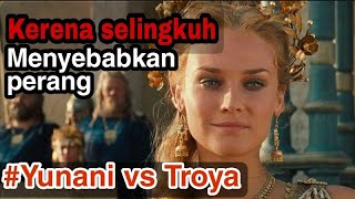 Perang kolosal Yunani melawan Troya | Alur film - TROY