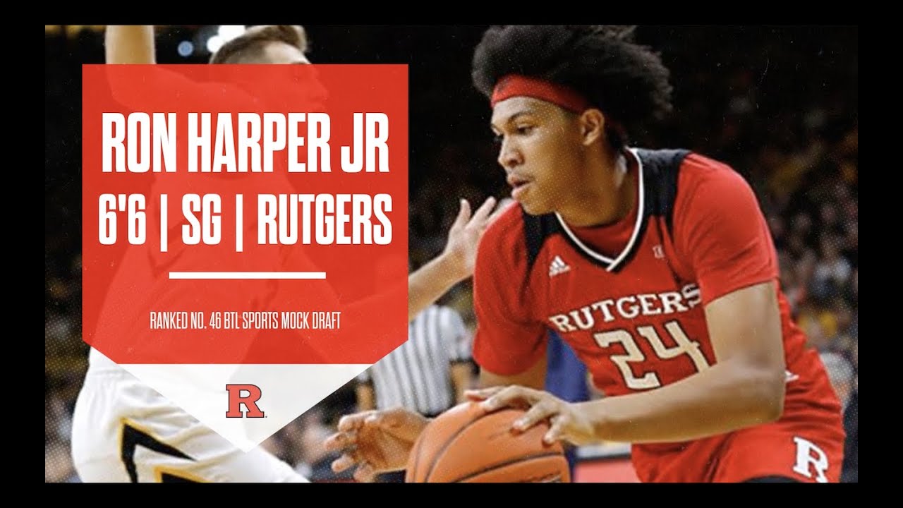 Rutgers' Ron Harper Jr., a projected second-round pick, to declare