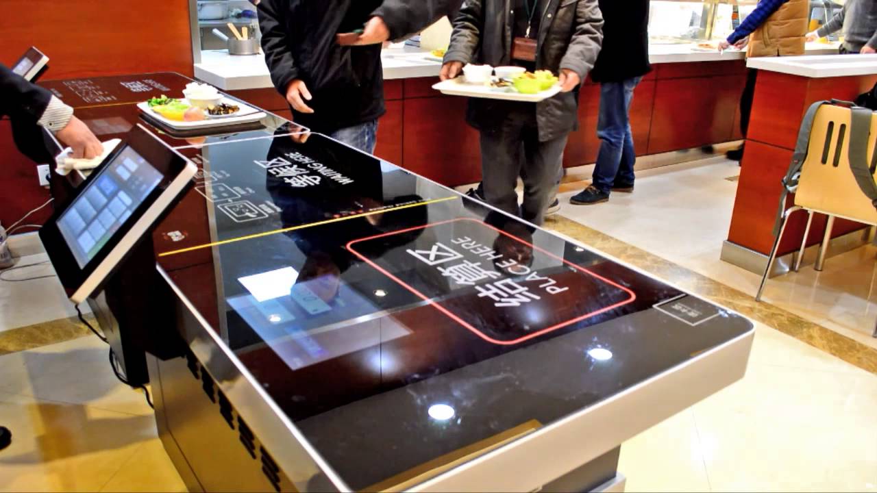 7 'tap&go' in the canteen of Zhejiang Electric Power Research Institute