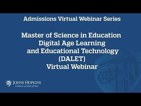 DALET Program Admissions Webinar