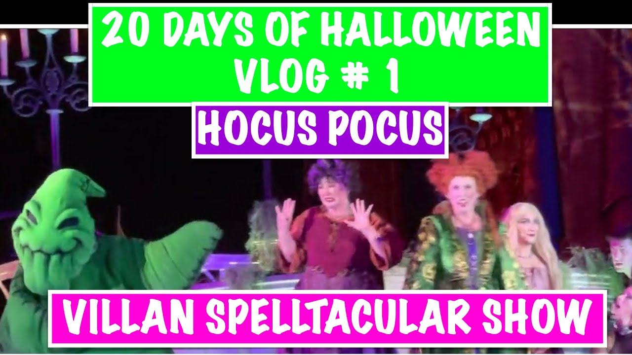 20 DAYS OF HALLOWEEN VLOG | NEW HOCUS POCUS 2 MOVIE | HOCUS POCUS ...