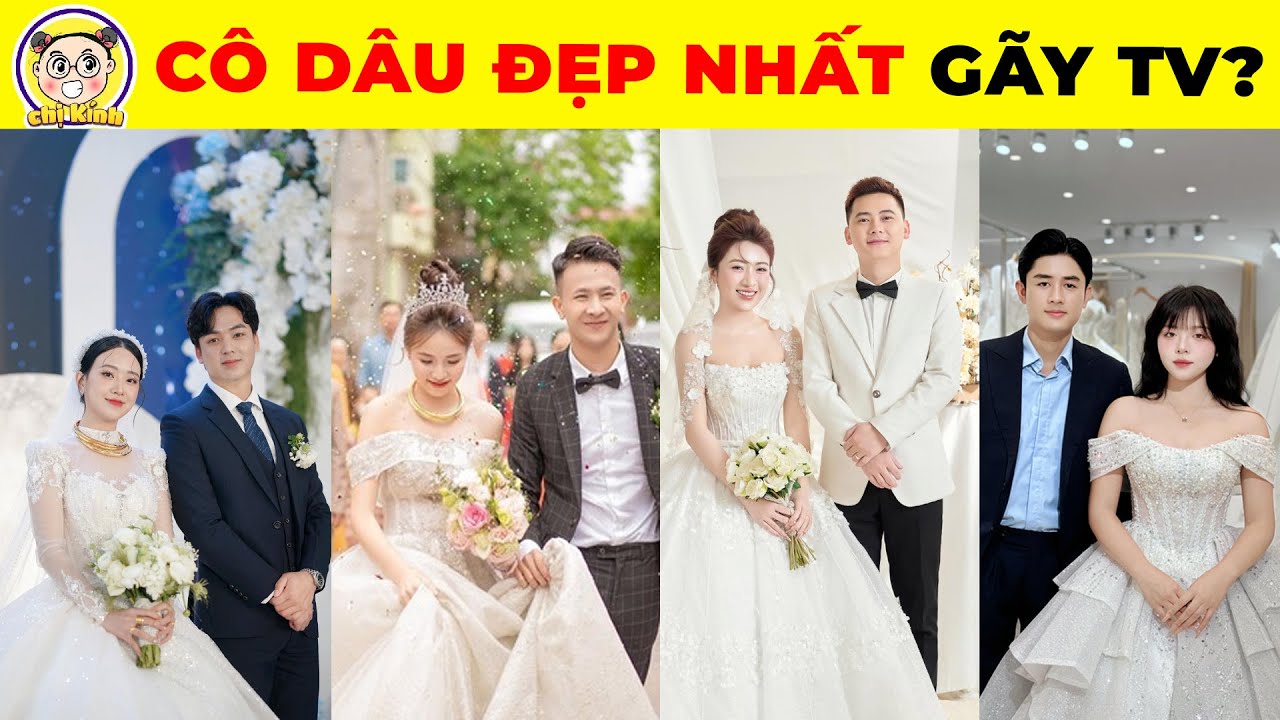 15+3 Sự Thật Về Đám Cưới Của Các Thành Viên Gãy TV Mà Fan Cứng Cũng Không Hề Biết | Chị Kính Đố Vui