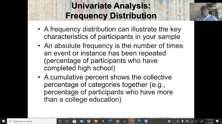 What research method used in the analysis of data is usually quantitative or measurable?