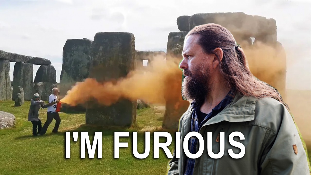 Outline Video Stonehenge Vandalized - The Real Reason They Did It