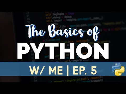 Functions, Classes, and Objects | Learning the Basic of Python w/ me | Ep. 5