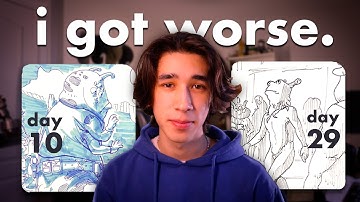 Drawing for 30 days STRAIGHT from my imagination.