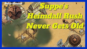 The Power of HEIMDALL! | Suppe (Loki) vs Tunison (Oranos) Game 1/3 #aom #ageofempires