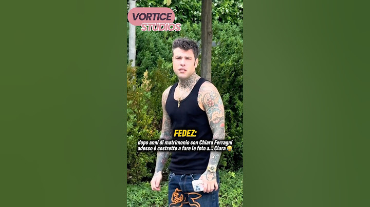 Fedez: dopo Chiara Ferragni, c’è Clara 😂