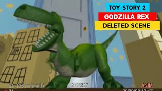 Toy Story 2 | Godzilla Rex Deleted Scene | Pixar Animation |@3DAnimationInternships