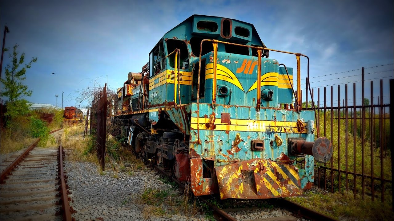 Wartime Locomotives Graveyard - Fushë Kosovë / Polje  - KOSOVO (Part 2/6) - [455]