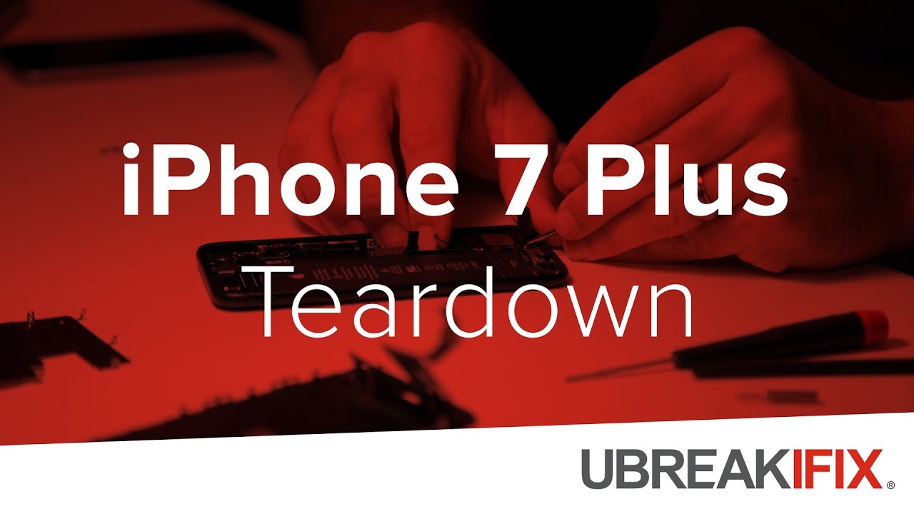 iPhone 7 Plus Teardown - YouTube