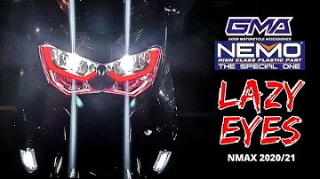 NEMO LAZY EYES FOR NMAX 2020/21 ⎮ INSTALLATION TUTORIAL/REVIEW (English)