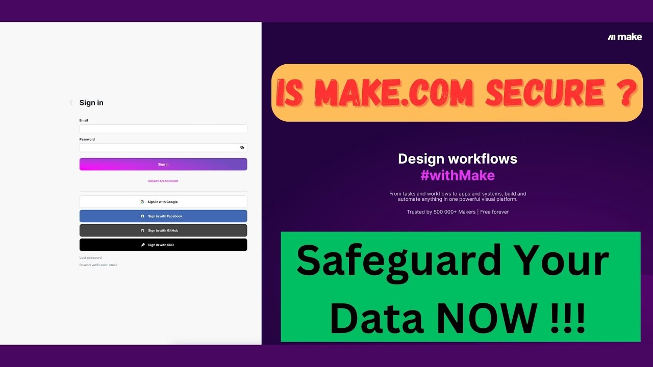 Secure Your Make.com With Correct Environment and Settings - YouTube