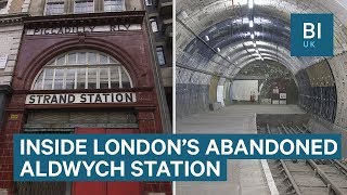 Inside Aldwych, London's abandoned Underground station