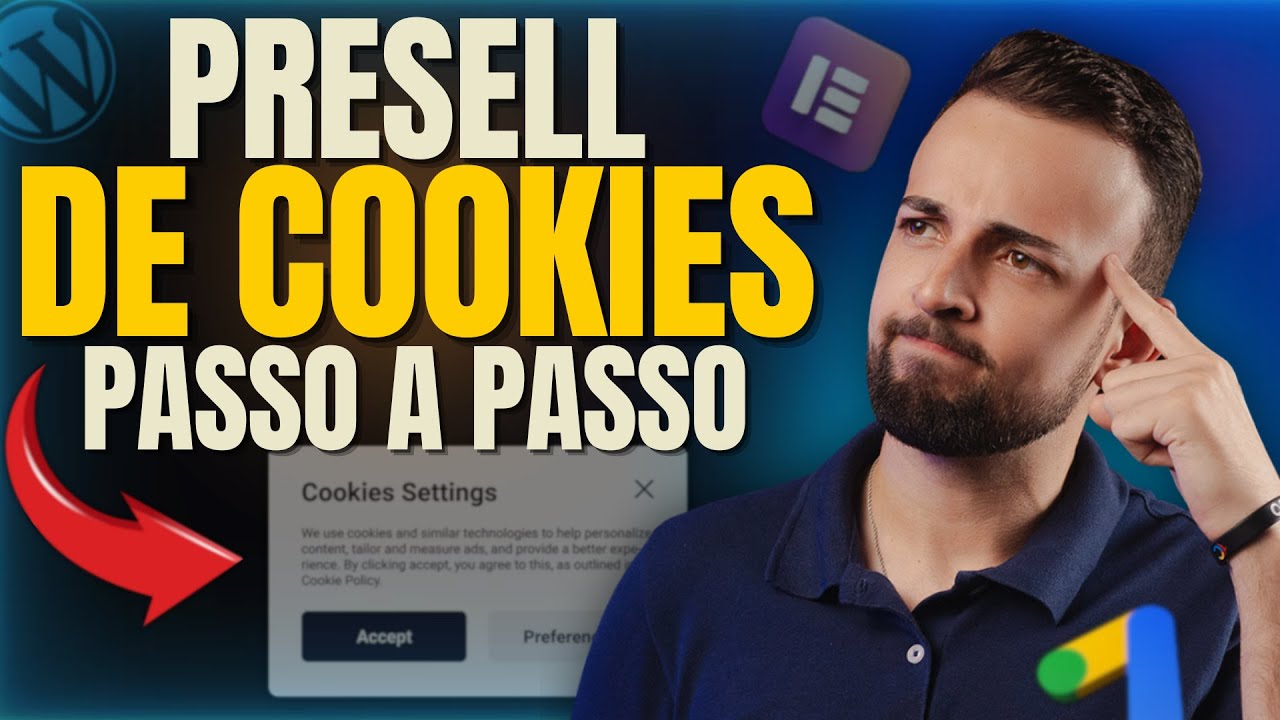Como Criar uma PRESELL de COOKIES PASSO A PASSO 100% GRATUITA