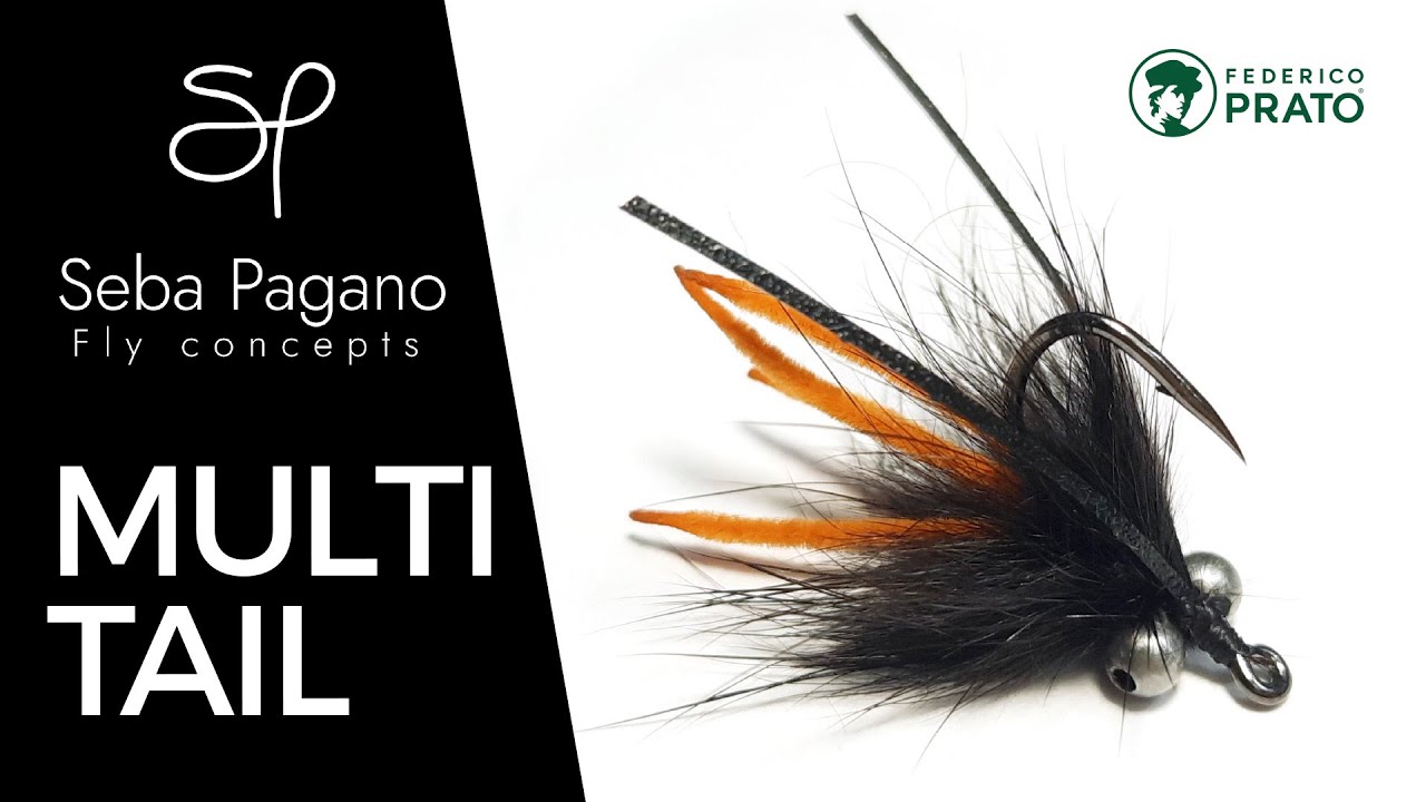 Moscas para carpa: Sebastián Pagano ata la "Multi Tail" 