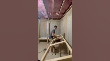 Diy storage shelves in TWO hours 💪 #shorts