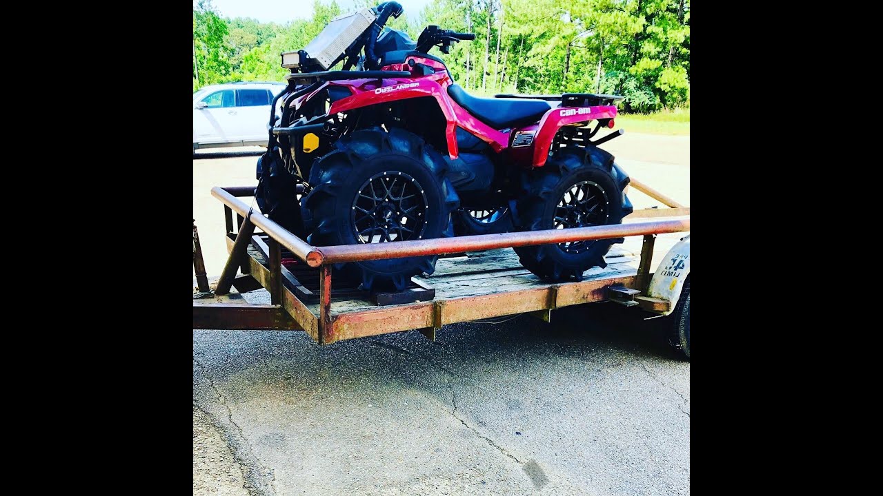 Can - Am Outlander 570 on 33's BKT's