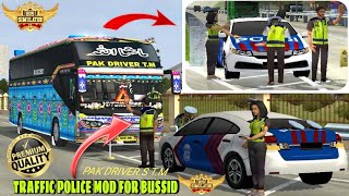 BUSSID 3.6.1 TRAFFIC POLICE MOD BUS SIMULATOR INDONESIA screenshot 5