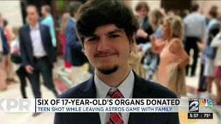 Six of17-year-old's organs donated