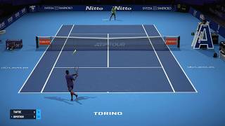 TIEBREAK - Francis Tiafoe Vs Grigor Dimitrov I Nitto ATP Finals I Legendary AI (PS5)
