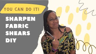 Sharp Fabric Scissors. EASY DIY #ellie and mac