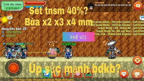 [Ngọc rồng online] Úp tnsm bdkb liệu có phê? Xem xong sẽ biết|thailun71