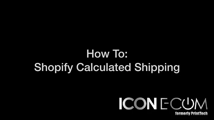 Optimize your Shopify store with calculated shipping