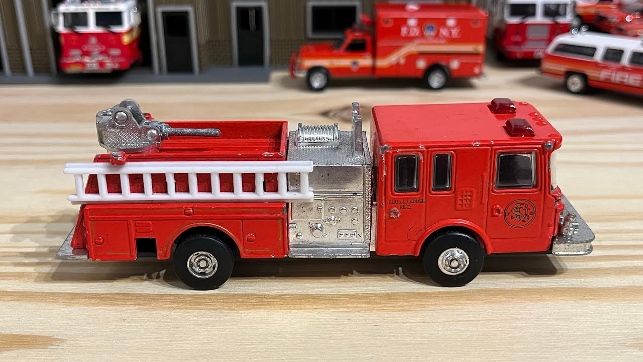 Fire Truck 1/64 Scale ￼Flea Market Finds!! - YouTube