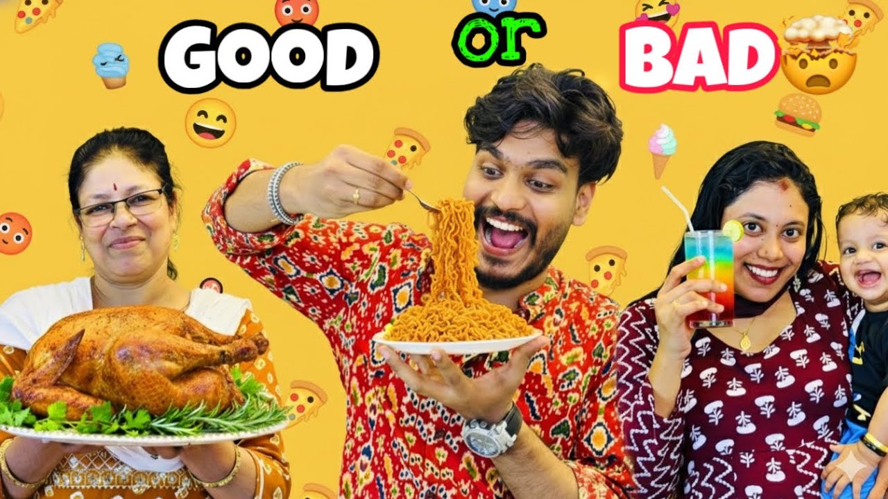 GOOD OR BAD EXPRESSION FOOD CHALLENGE 😍