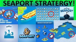 SEAPORT GAME! BEST TIPS TRICKS AND STRATEGY FOR PROGRESSING QUICKLY! PIXEL FEDERATION APP! screenshot 4