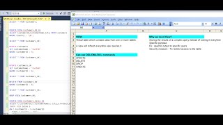 Hands on SQL Views creation using one or more Tables with practical queries -- Complete knowledge