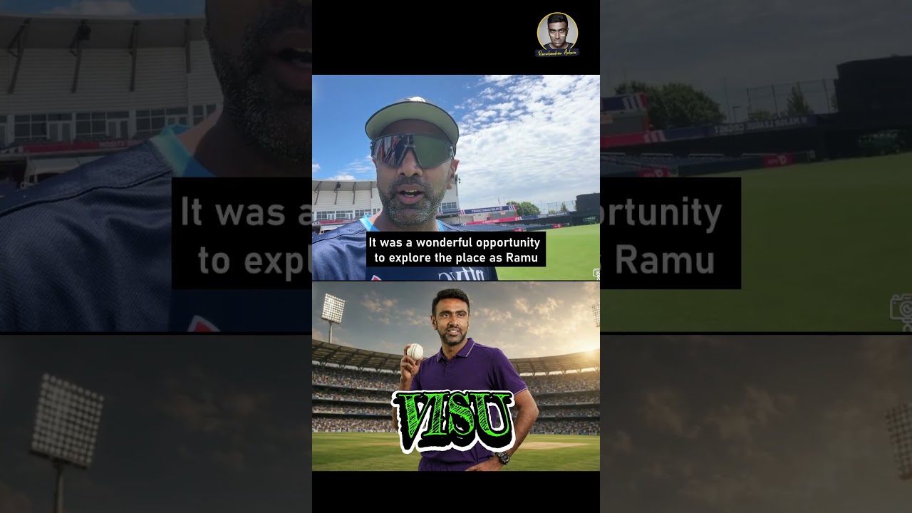 Retired... But The Butterflies Are Still There. #rashwin #mlc