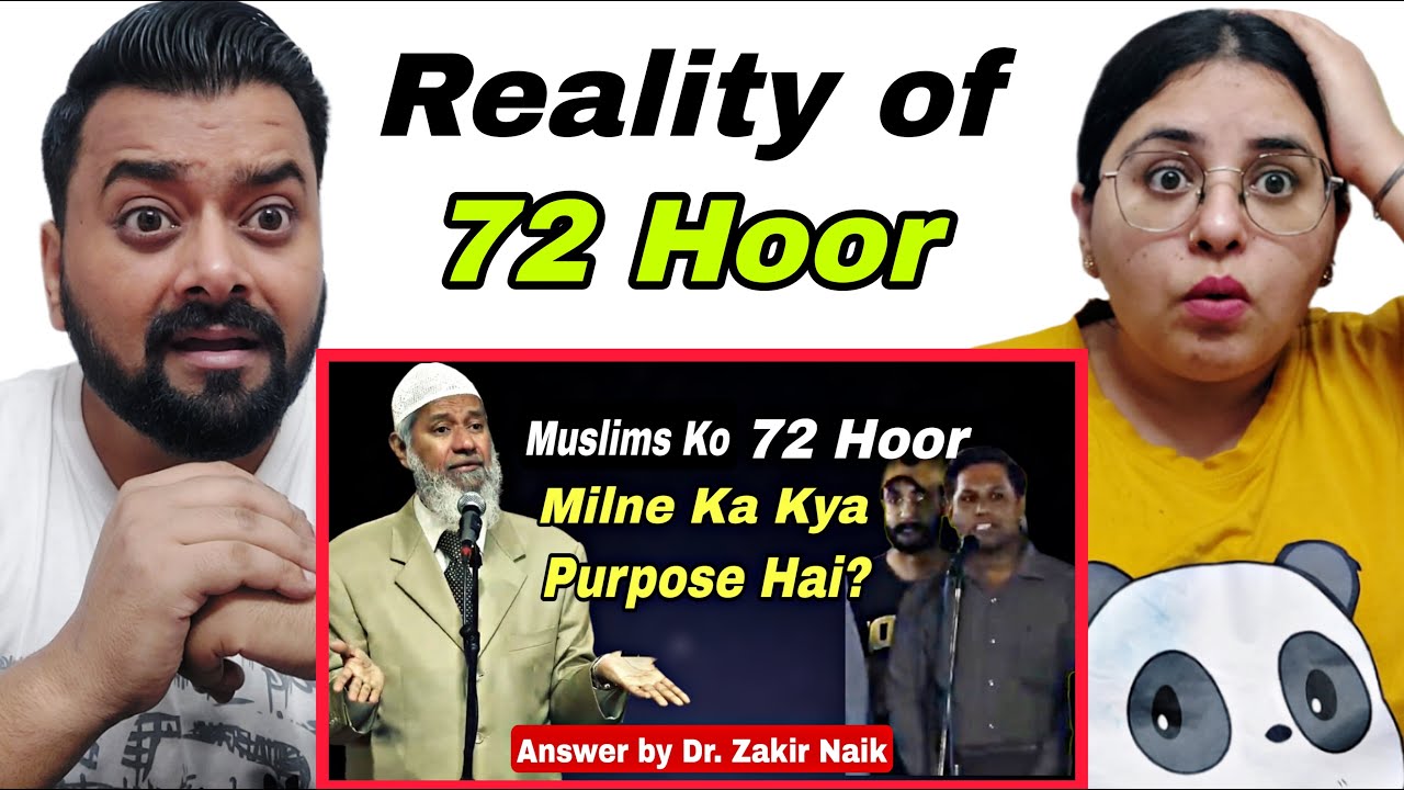 Non Muslim Reaction on 72 Hoor in Islam? 😱 | Dr Zakir Naik Explains the Truth