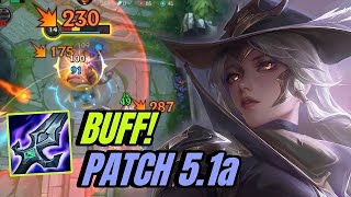 Wild Rift Ashe Buff Blade of the Ruined King in Patch 5.1a Gameplay | Pro Builds screenshot 2