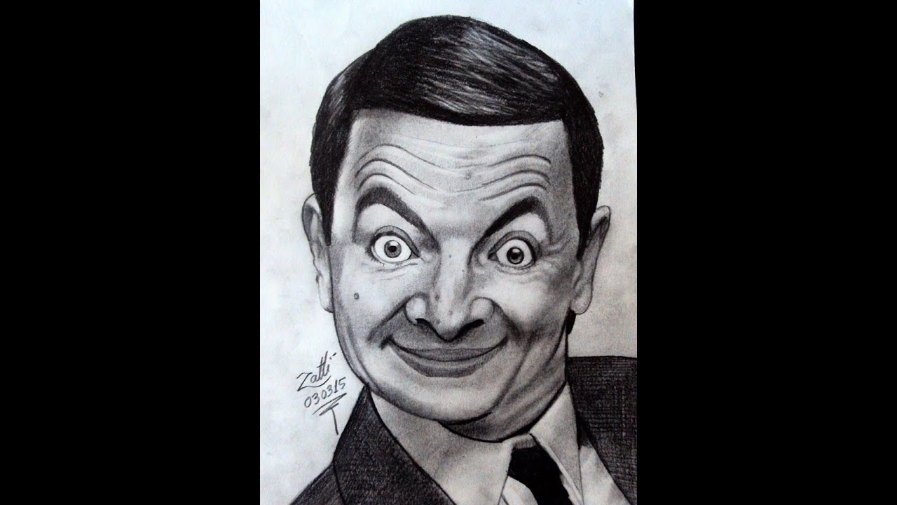 HOW TO DRAW MR BEAN - YouTube