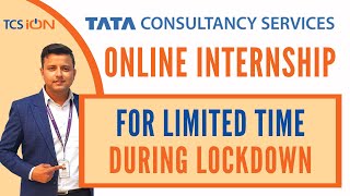 TCS ION Online Internship for College Students | Get Certificate