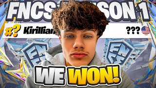 WE QUALIFIED FOR FNCS DIVISION 1 FINALS AGAIN... 🏆