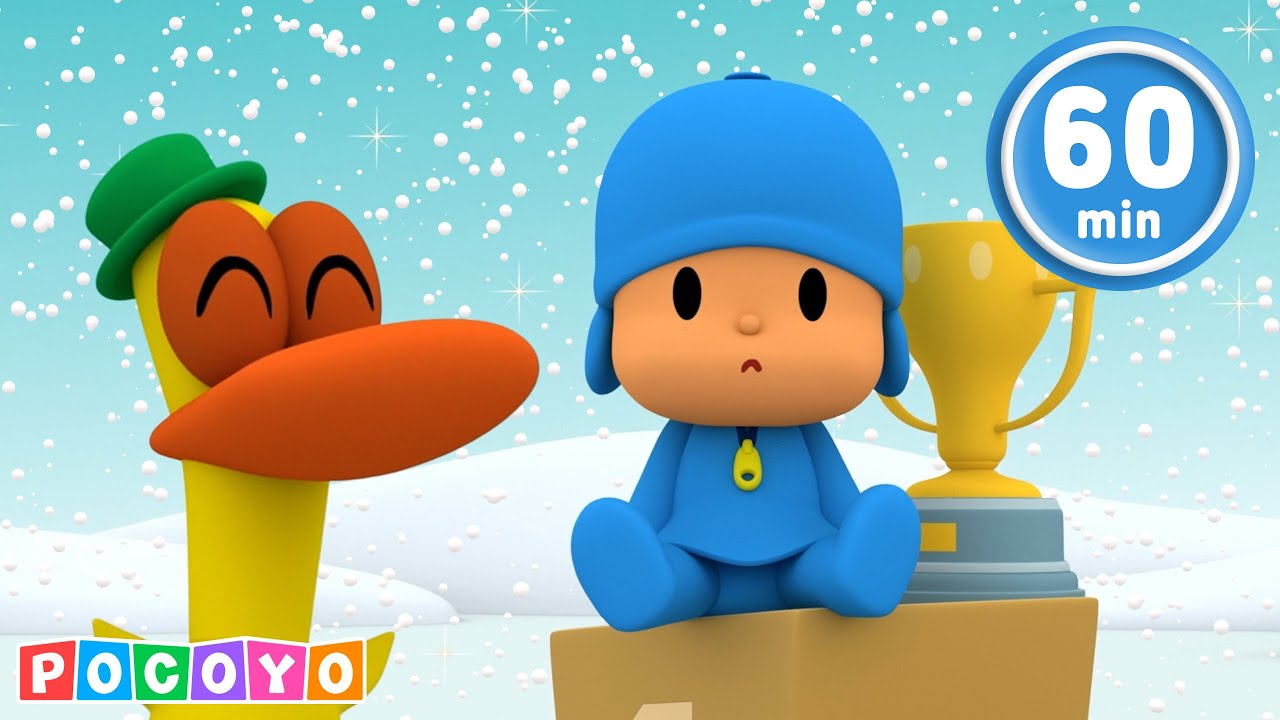 POCOYO 🇩🇪 DEUTSCH | Feiere die Olympischen Winterspiele mit Pocoyo! Sport, Spiele und SPASS!