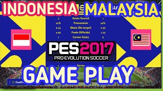 Indonesia Vs Malaysia Aff Suzuki Cup 2020 Game Play Pes 2017