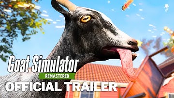 GOAT SIMULATOR REMASTERED Official Announcement Trailer | Gamescom 2024 | HD