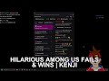 Hilarious Among Us Fails &amp; Wins | Kenji
