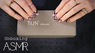 ASMR TIJN eyewear unboxing (🎧 soft spoken, tapping) screenshot 4