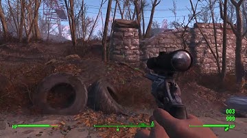 Fallout 4 Fast travel Raider ambush clump grenade solution.